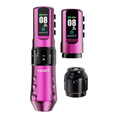 Flip 4 Pro Tattoo Machine Set (2.5 - 4.5мм) - Pink
