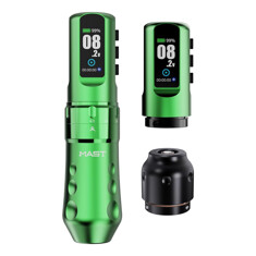 Flip 4 Pro Tattoo Machine Set (2.5 - 4.5мм) - Green