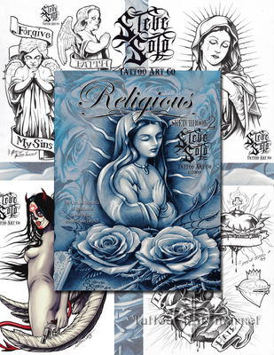 Книги, скетч-буки Religious Sketchbook Steve Soto vol.2