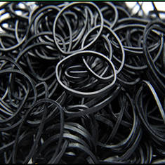 Black Rubber Bands - резинки бандажные 1000 шт.
