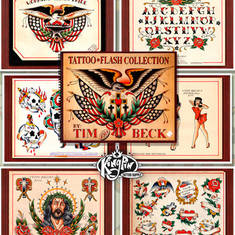 Tattoo Flash Collection by Tim Beck